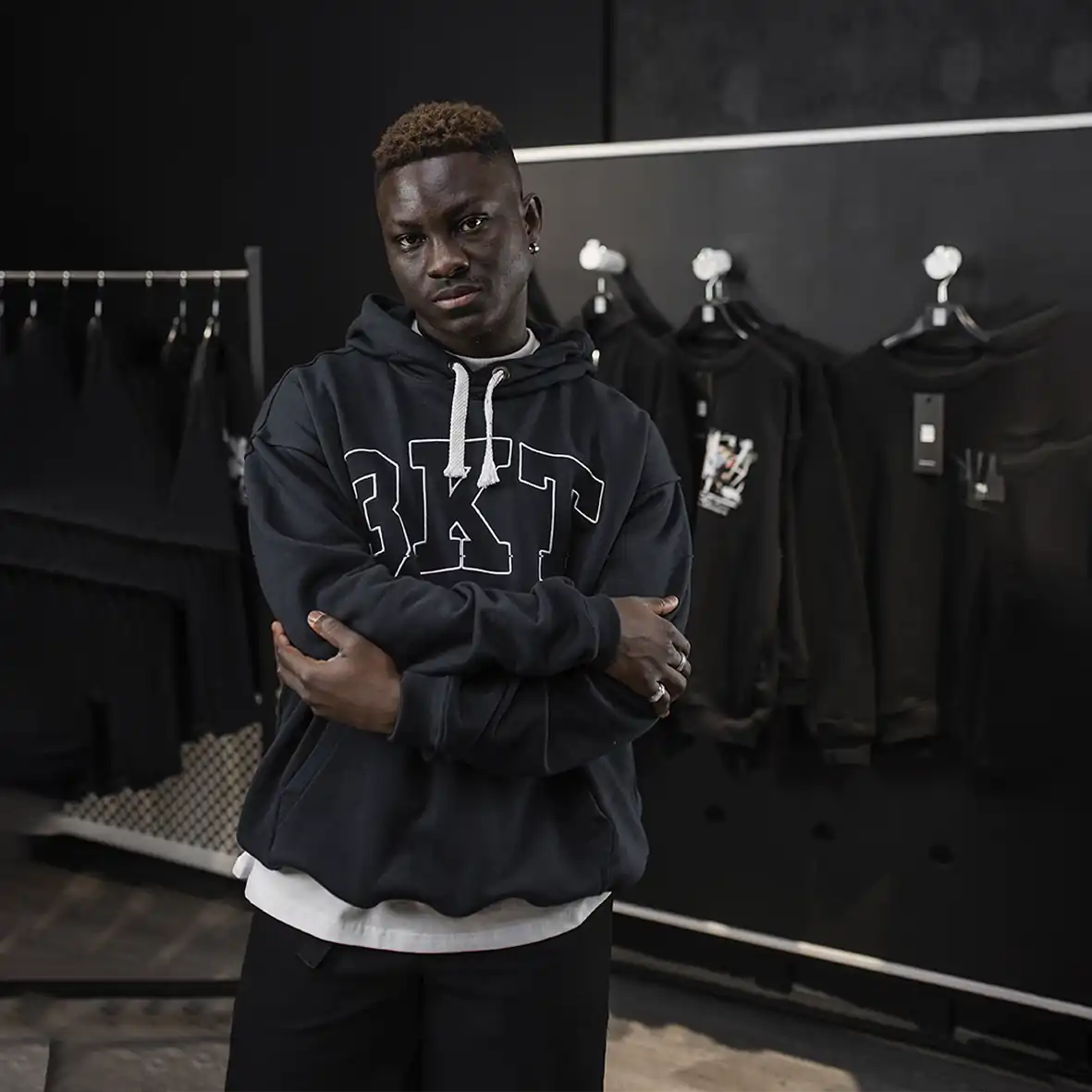 синий худи мерч парк