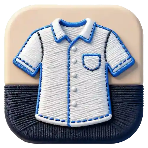 Машинная вышивка логотипа